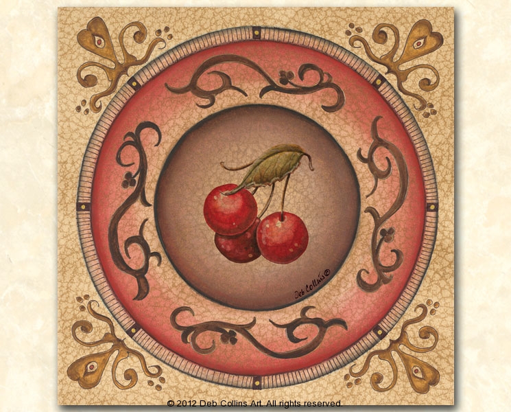 Cherry Plate II