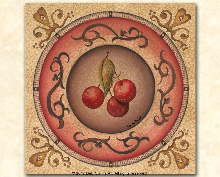 Cherry Plate I